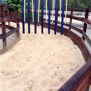 paddock tegel gevuld met zand